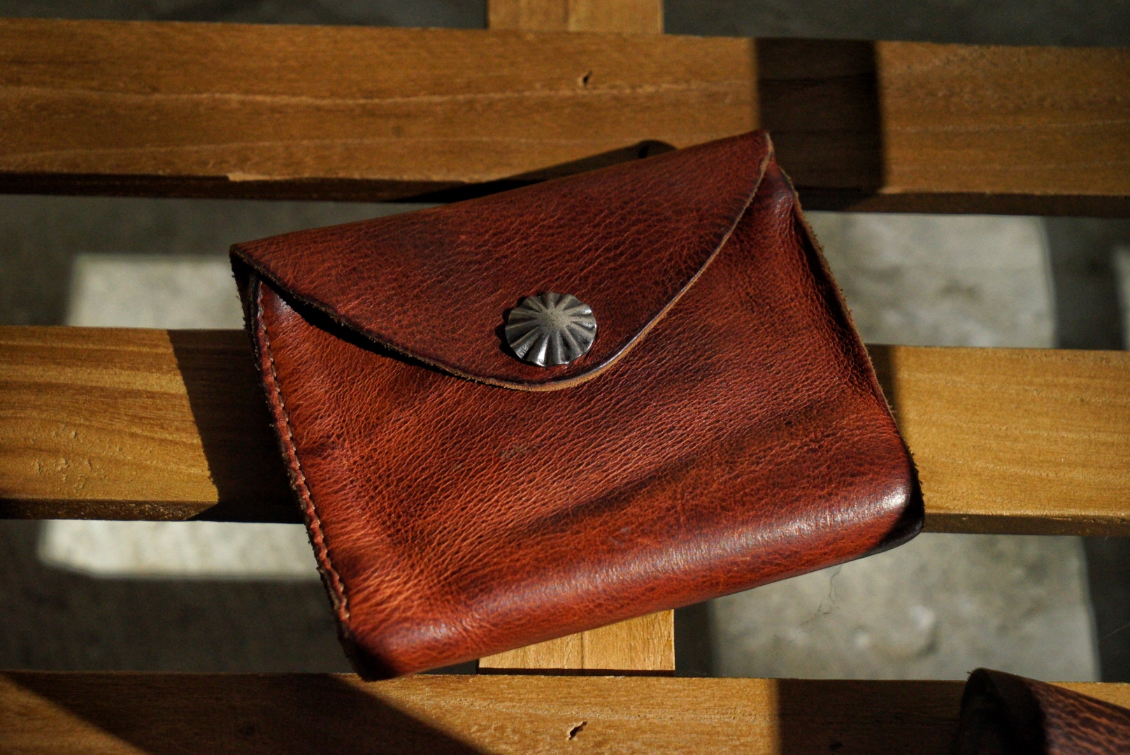 ファッション小物RRL財布 箱付き コンチョ ウォレット - 折り財布